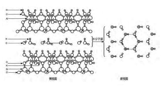 7埃-埃洛石 7埃-埃洛石是10埃-埃洛石脱水后的产物,结构类似于高岭石